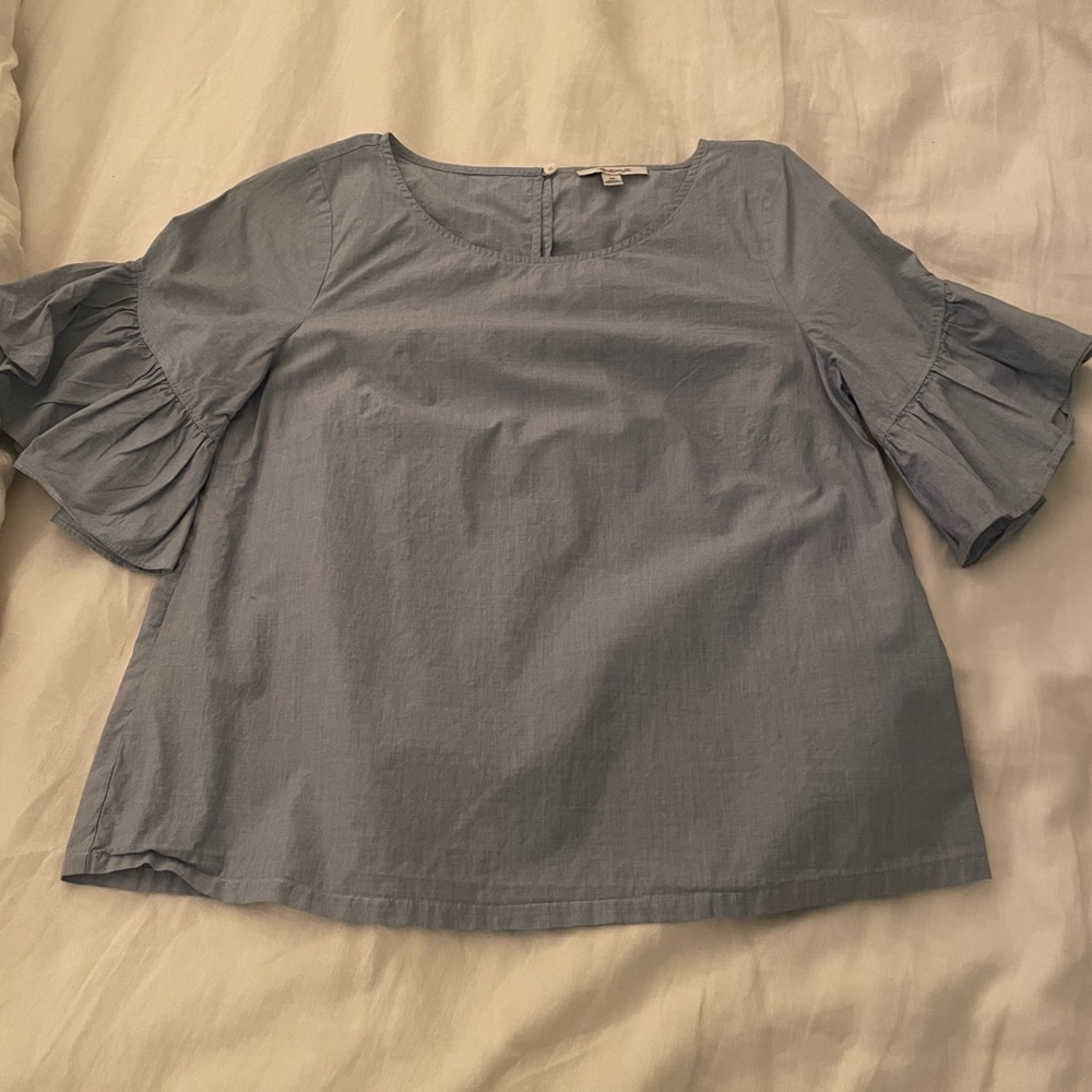 Madewell Chambray Top